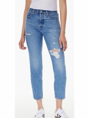 Levi's Wedgie High Waisted Tapered Jeans